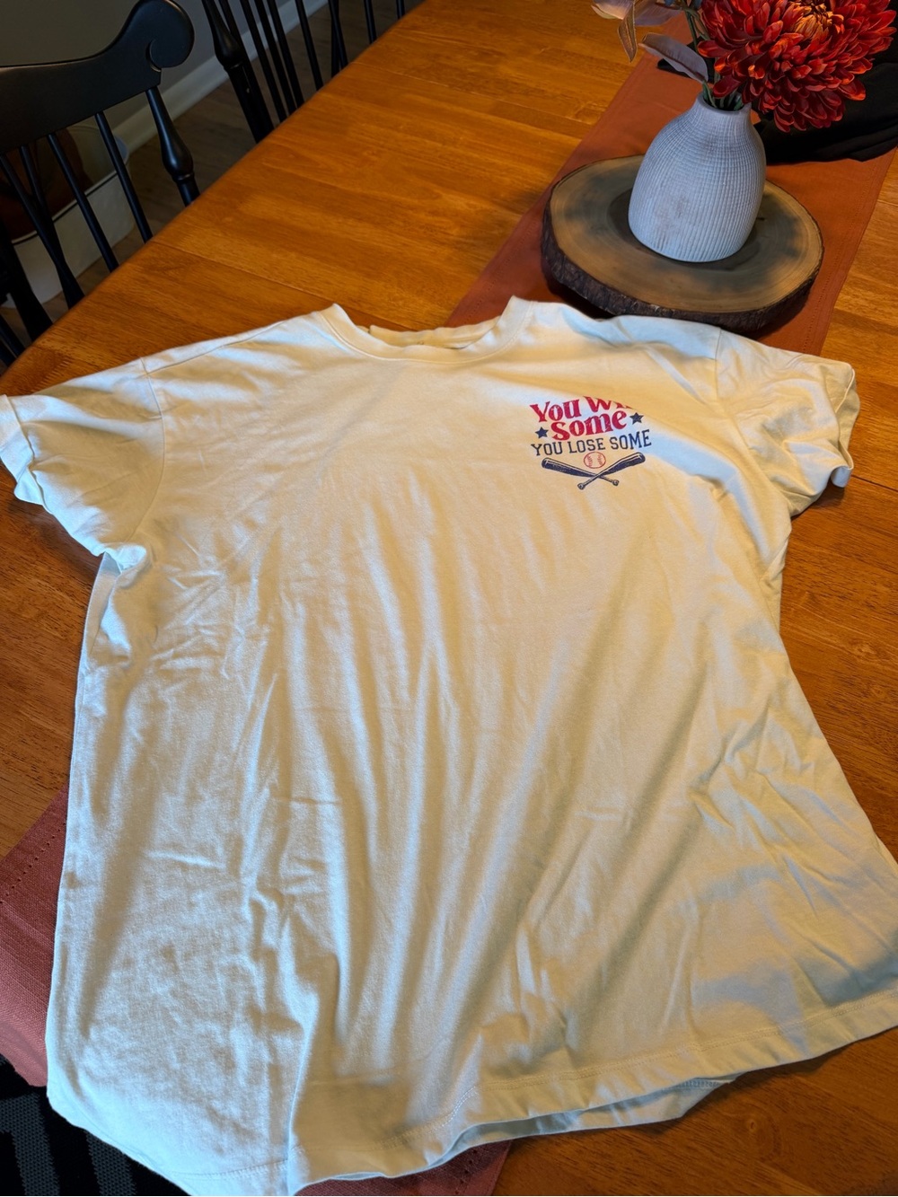 Maurices White Tee with Red & Blue 'WALLEN 98' Graphic - Picture 4 of 7